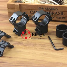 Тактический ствол 25.4 мм/30 мм низкий QD Сфера Факел лазерный прицел фонарик для установки кольца 11 мм рис Железнодорожный охота прицел пистолет