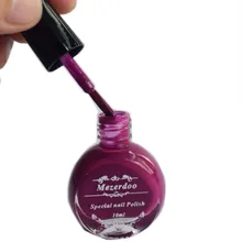 Mezerdoo 10 мл Лак для стемпинга для ногтей Темно-фиолетовый сладкий стиль для DIY лак для ногтей, печать аксессуары