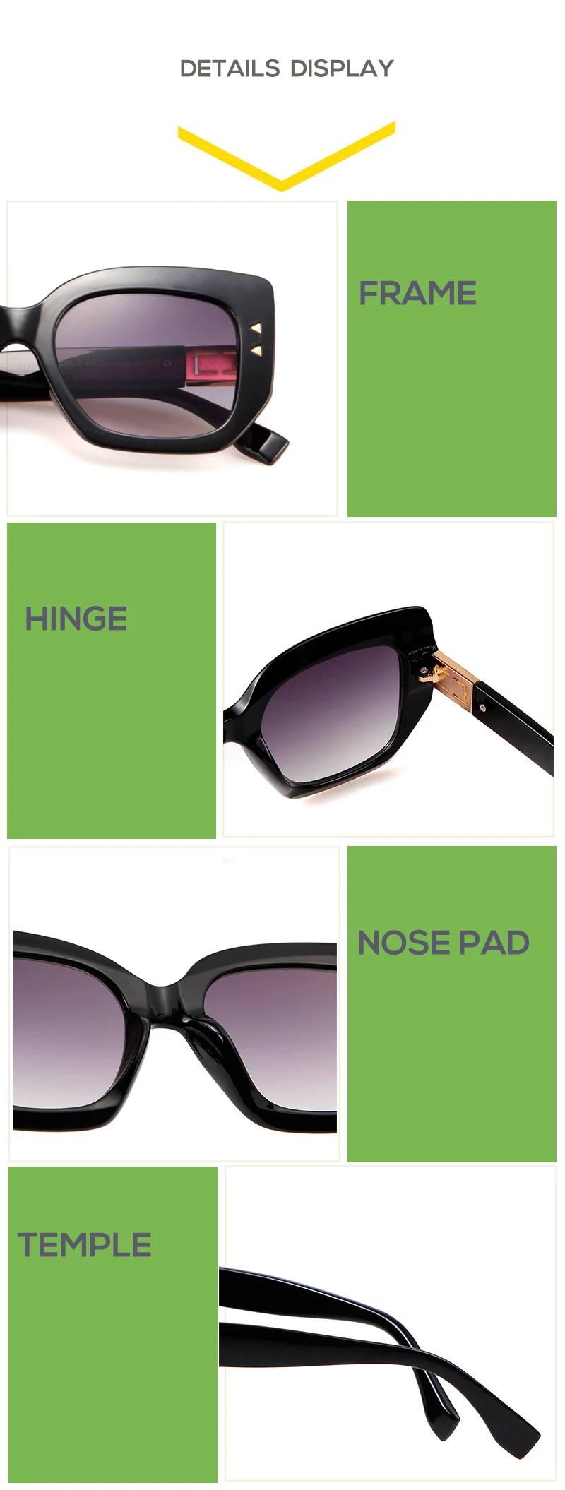 SORVINO, новинка, Ретро стиль, квадратные солнцезащитные очки для женщин, 90 s, праздничные очки, большие, дизайнерские, розовые, солнцезащитные очки, большие, Кристальные оттенки, SN227