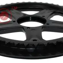 BAFANG Ebike BBS01 BBS02 сменная цепь для колес 44T 46T 48T 52T Электрический велосипед 8fun центральный двигатель среднего привода комплекты