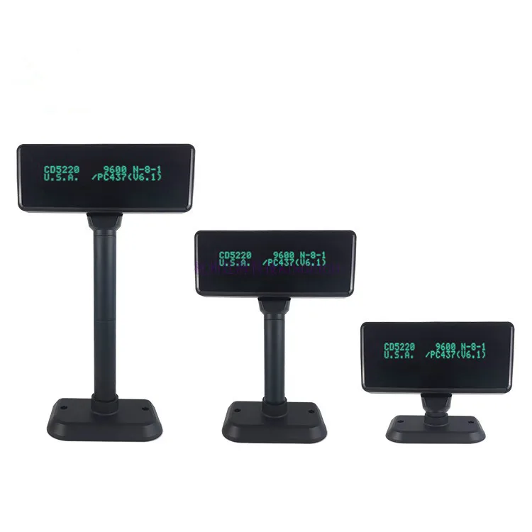 

New Upgrade! USB Interface, Double Line, English and Russian, and Other 29 Languages, VFD, Display USB Port Power and Signal