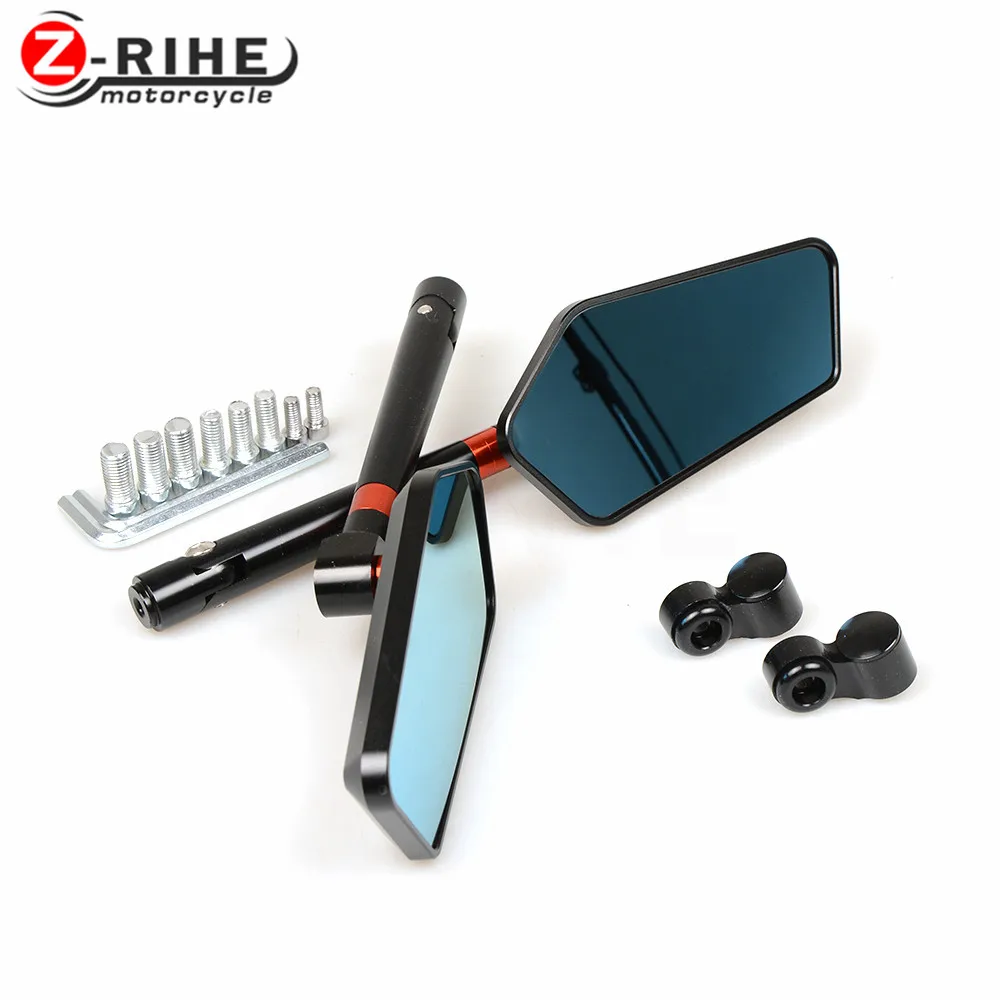 for Rearview Mirrors CNC Aluminum Mirror Motorcycle Scooter Accessori rear view mirror for honda cbr600 f2 f3 f4 f4i cbr1000rr