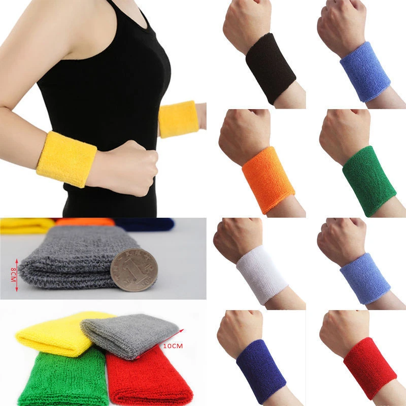 Kuionlen Le Support de Poignet élastique de Sport Unisexe enveloppe Le Bandeau de Maintien en Forme de Bandages Protège-Poignets Kuionlen Le Support de Poignet élastique de Sport Unisexe enveloppe Le Bandeau de Maintien en Forme de Bandages Protège-Poignets