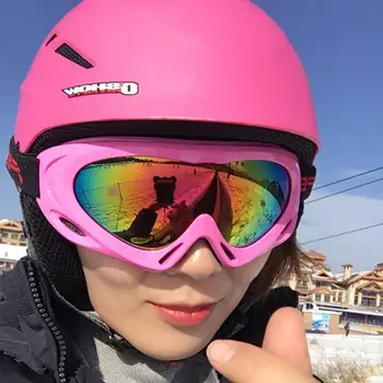 

Professional Ski Goggles Lens Anti-fog UV400 Ski Glasses Skiing Snowboard Men Women Snow Goggles