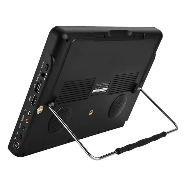 LEADSTAR HD Portable TV 12 Inch Digital Analog Led Televisions Support SD Card USB Audio Car Television DVB-T DVB-T2