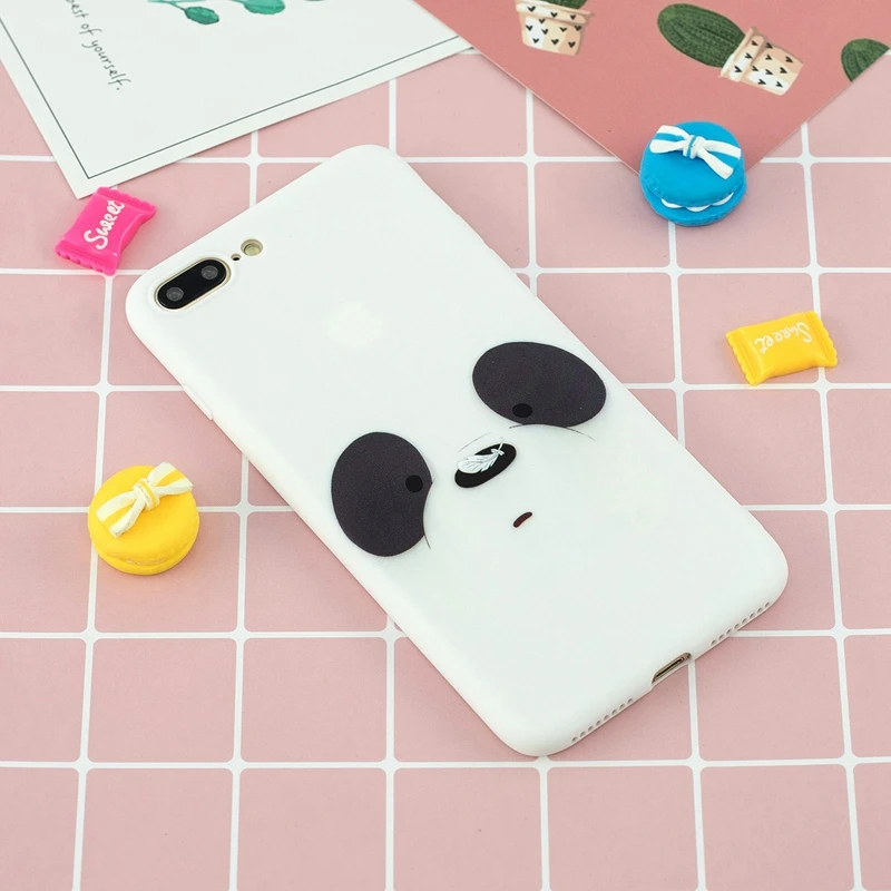 

Case For iPhone 7Plus Case Silicone Cover For Etui iPhone7 Plus Case Cute Animal Back Cover For Coque iPhone 7 Plus Case Capinha
