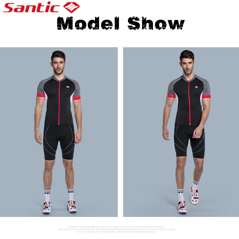 Santic Coolmax 4D мягкие велосипедные колготки шорты для мужчин Горные велосипед