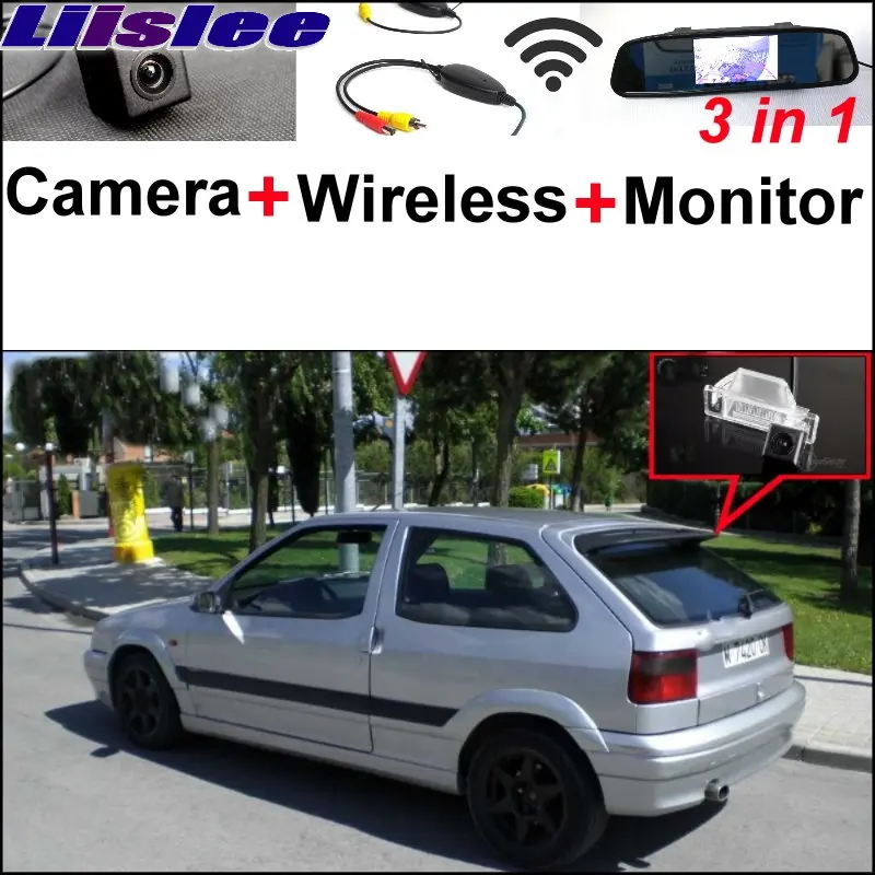 

Liislee 3 in1 Special Camera + Wireless Receiver + Mirror Monitor DIY Back Up Parking System For Citroen ZX 1991~1998