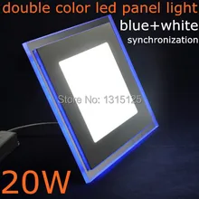 20 Вт квадратный акриловый светодиодный панельный светильник/встраиваемый потолочный светильник, холодный белый AC85-265V