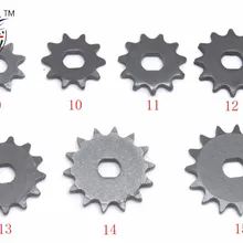 Большие размеры 9, 10, 11, 12, 13, 14, 15 лет, зуб 9, 10, 11, 12, 13, 14 лет 15 T T8F звездочки 10 мм для бритвенного станка EVO IZIP 500W 1000W электрический скутер