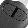 Dandkey-funda de repuesto para llave remota, carcasa de 2 botones, cuchilla izquierda sin cortar para Mitsubishi Lancer Outlander Colt Mirage ► Foto 3/6