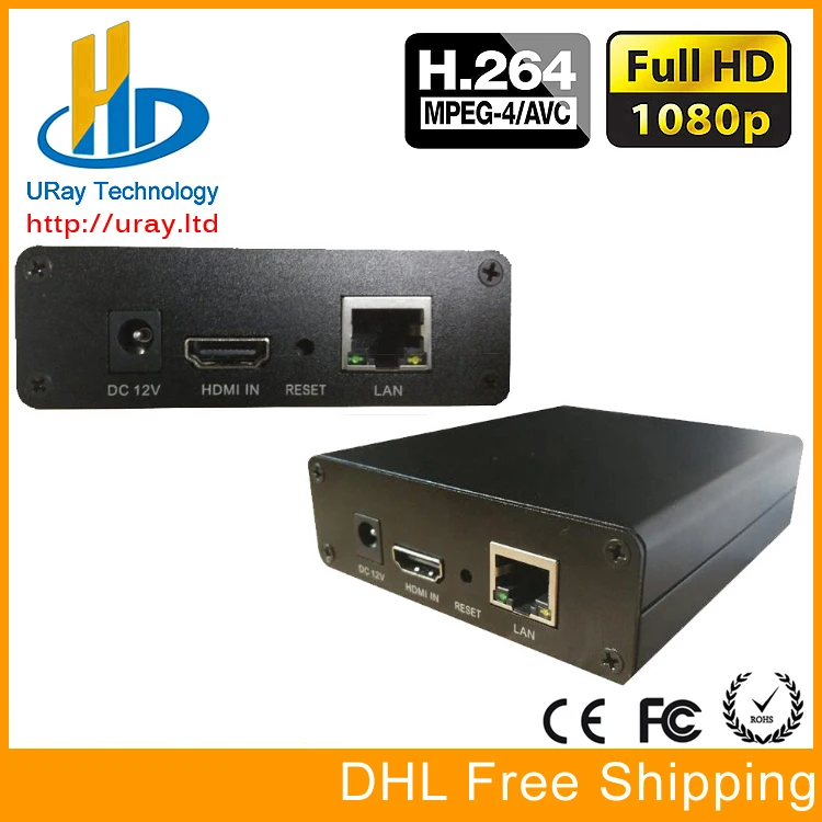 DHL Free Shipping H.264 HDMI Video Encoder for IPTV, Live Stream Broadcast, works with wowza, xtream codes, youtube hdmi encoder