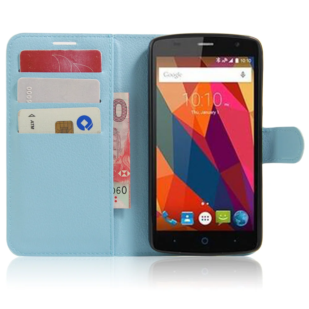 Wallet Stand Style Fashion Litchi Texture Flip Leather