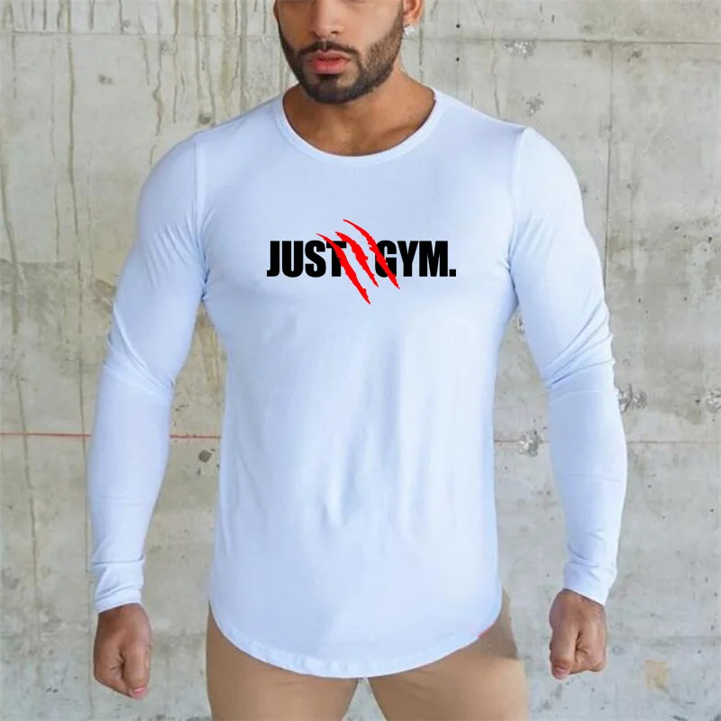 Vq fitness 2019 algodão de manga longa