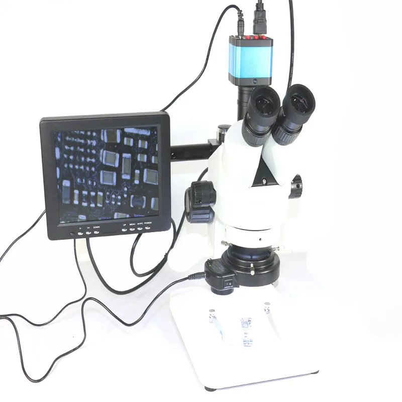 Simul Focal 3.5X 90X Trinocular Industral Inspection Zoom