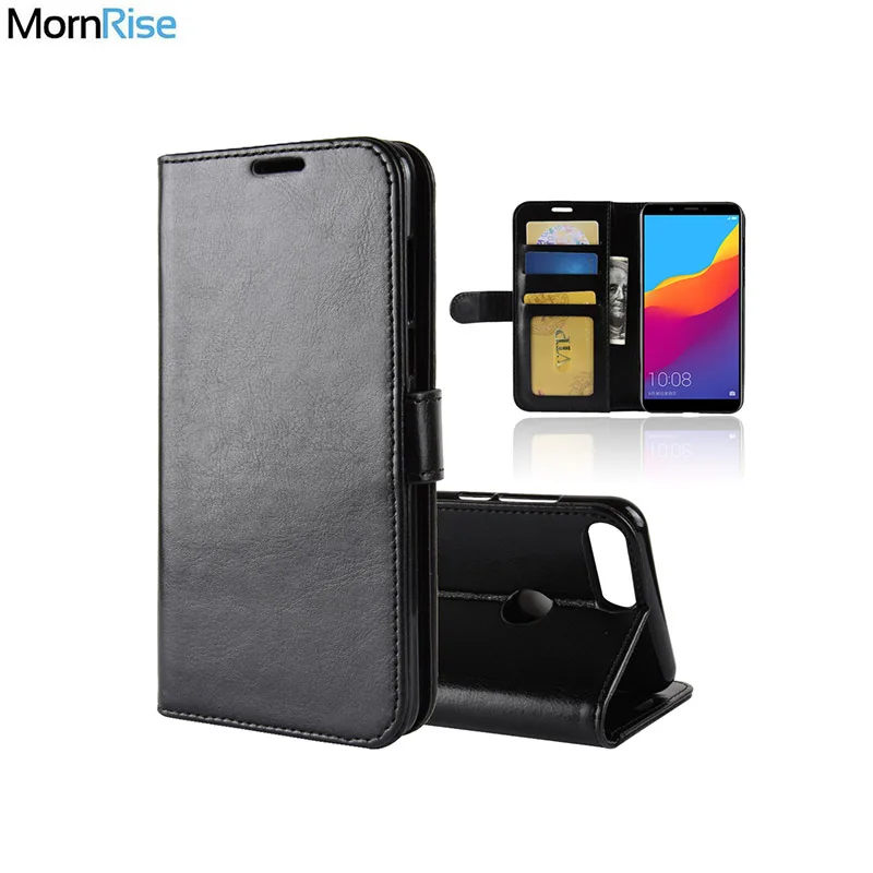 Aliexpress.com : Buy Premium Vintage Leather Book Flip Cover ForHuawei Honor 7c 7c pro 5.99 inch