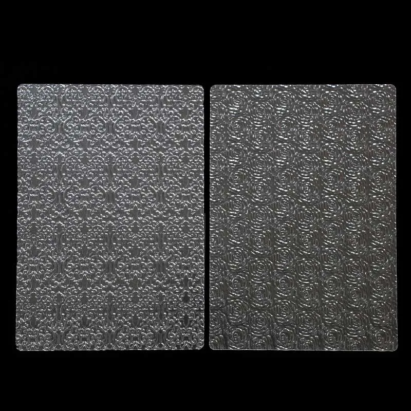 

Transparent Texture Cake Mold Cookie Cupcake Fondant Tyre Texture Mat Border Decorating Tools Flower Texture Sheet Set