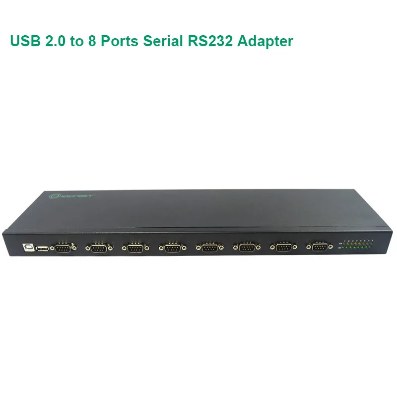 USB 2,0 до 8 Порты RS232 DB9 9pin переходной кабель, последовательный адаптер мультипликатора контроллер концентратор микропроцессорный набор ftdi