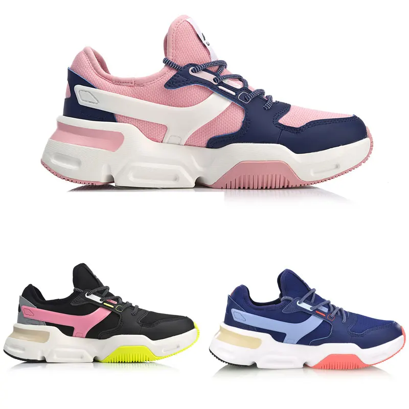 Skup Damskie buty li ning klasyczne buty Lifestyle poręczne antypoślizgowe trampki w stylu retro LiNing sportowe buty rekreacyjne AGCN274 YXB250