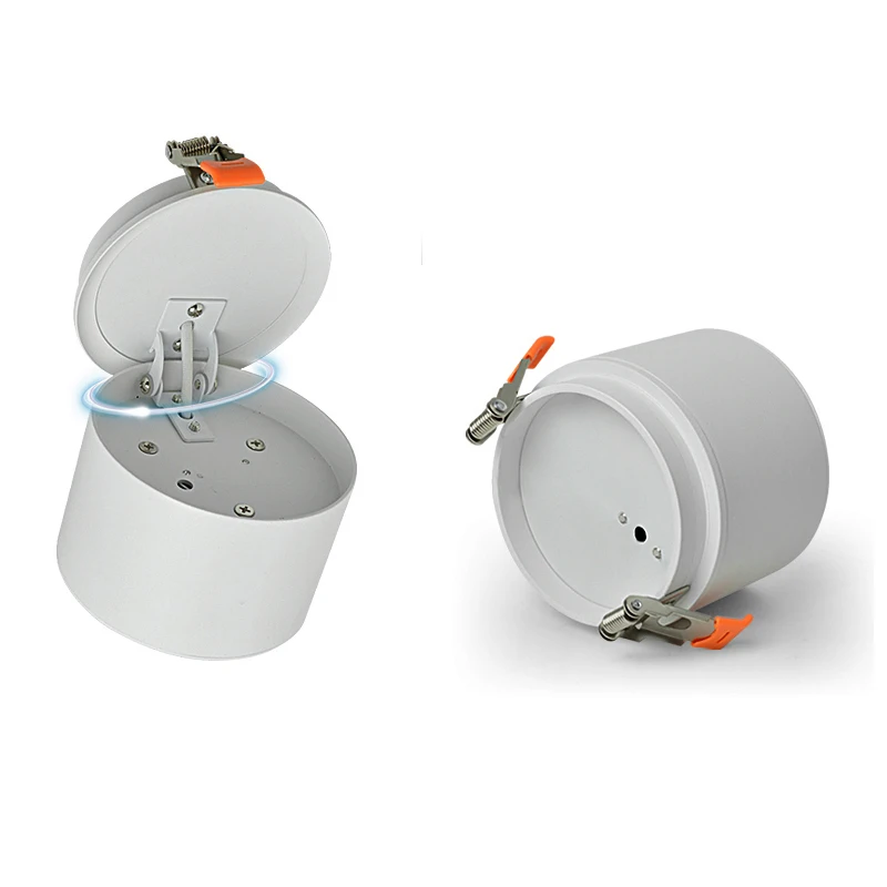 AC 85-265 V 5 Вт/7 Вт/10 Вт/12 Вт светодиодный встроенный, потолочный свет вращающийся COB фон под потолок пятно света для Спальня гостиной магазин