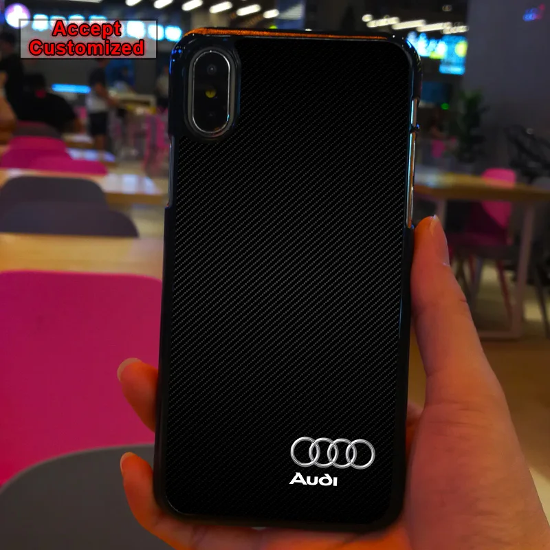 

Case for iPhone 10 X XS Max XR 6 6S 7 8 Plus 5 5S SE For Audi Logo Cover for Samsung Galaxy S8 S9 Plus Note 8 9 S6 S7 Edge