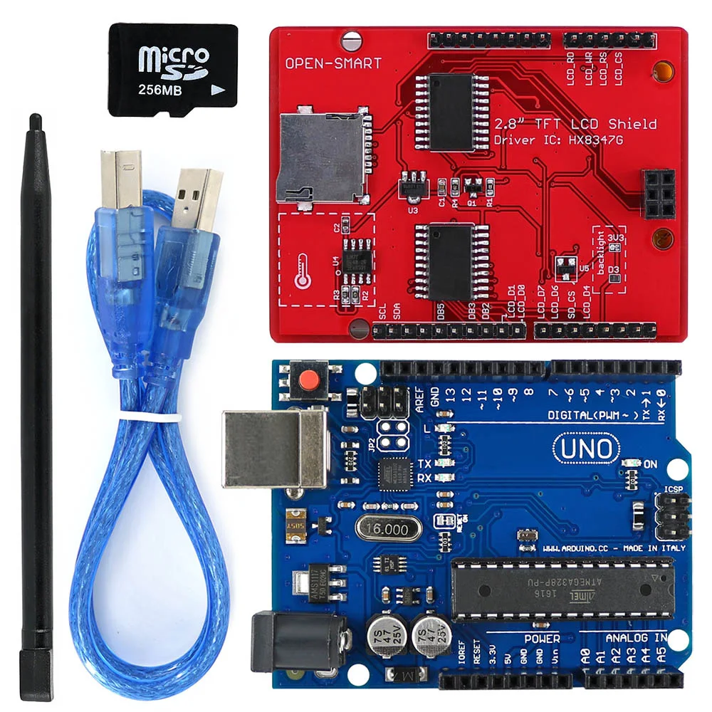 2.8 TFT + UNO R3 HX8347G 2