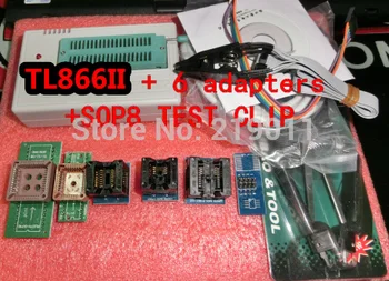 

TL866II PLUS Universal Programmer Support Over 13000 Chips USB Programmer with 6PCS Socket and SOP8 TEST CLIP FREE SHIPPING