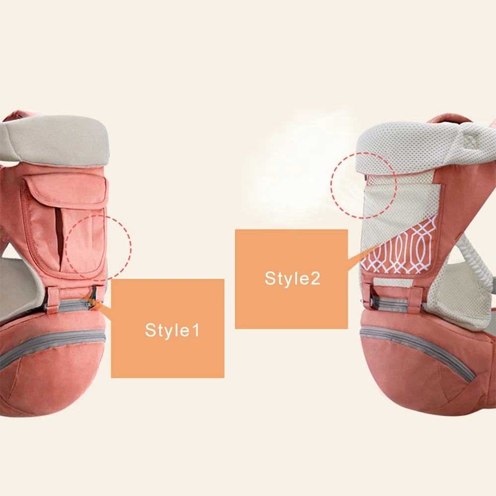 Детский костюм на лямках, Хипсит (пояс для ношения ребенка) в одном стиле «Три в одном» вентиляции Хипсит (пояс для ношения ребенка) Детский
