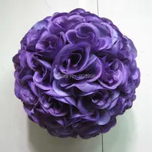 15 см внутренний пластиковый целовать шар-цветок мяч с свадебное украшение-партия украшения