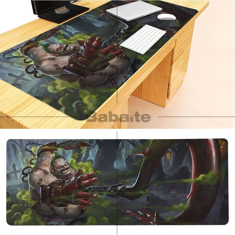 Babaite высокое качество Dota 2 Pudge высокоскоростной коврик для мыши 3D печать игровой прочный ноутбук маленький коврик для мыши - Цвет: LockEdge 30X90cm