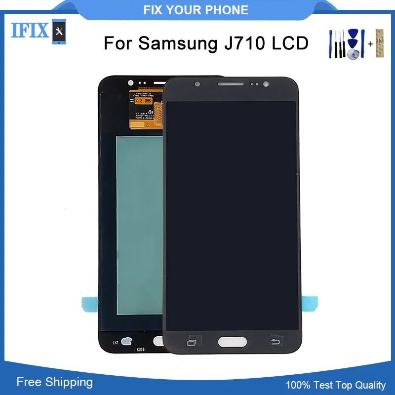 

5.5" For Samsung J7 2016 J710 J710F J710M J710H J710FN LCD Display Digitizer Touch Screen LCD 1920 x 1080 Super OLED