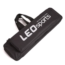 LEO черная Однослойная Рыболовная Сумка из стальной проволоки, переносная мини торпедная сумка, однослойная Рыболовная Сумка