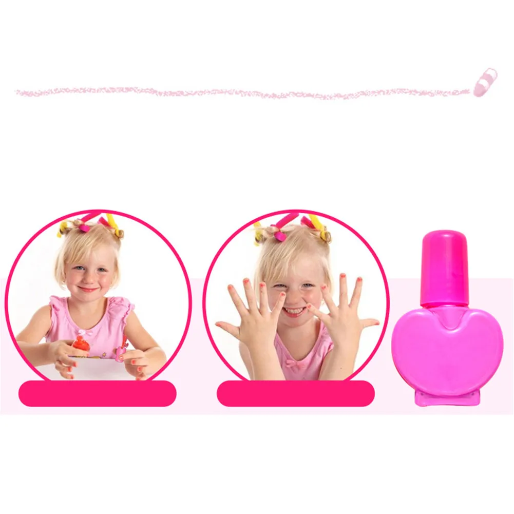 Детская косметика игрушки Tote сумки для хранения принцесса сценический экспорт красный лак ногтей ролевые игрушки девочек