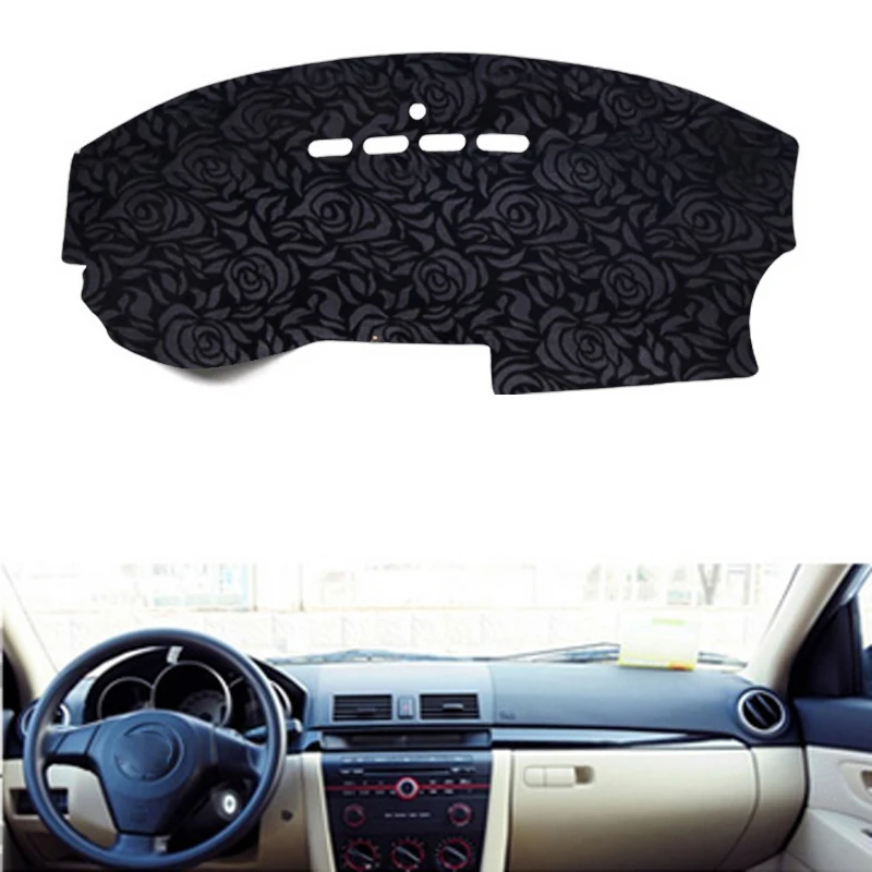 Rose Pattern For mazda mazda 3 2006 2007 2008 2009 2010-2012 Car Stickers Car Decoration Car Accessories Interior Car Decals