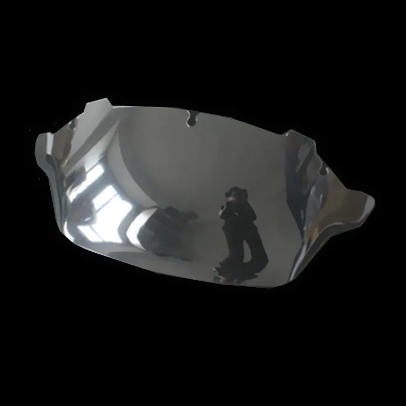 10," волна лобовое стекло мотоцикл для Harley-UP FLHX FLHT туристический - Цвет: clear