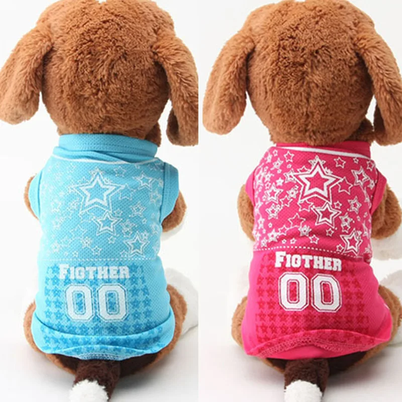 2016 New Fashion Dog Vests T Shirt Trend Comfortable Sports Dogs