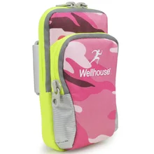 Wellhouse камуфляжная сумка для мобильного телефона M сумка для мобильного телефона для бега на открытом воздухе сумка для мобильного телефона для мужчин и женщин