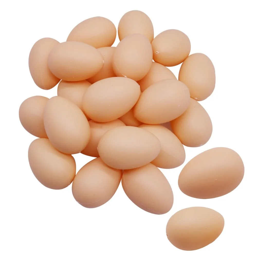 200 шт 5*3,4 см имитационное яйцо куриный домик маленькое поддельное яйцо детская игрушка материал для рисования товары для животных для фермы яйцо гнездо