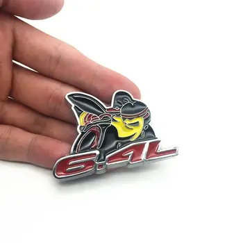

FDIK 3D 6.4L Scat Pack Super Bee Tail Trunk Hood Fender Emblem Badge For Dodge Charger Challenger Dart Viper