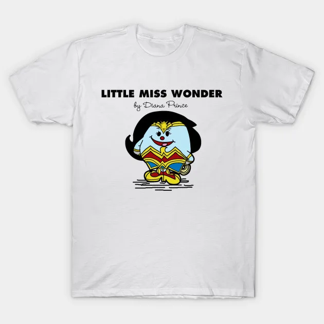 

Little Miss Wonder T Shirt Men's Cool Short-Sleeve T-Shirt