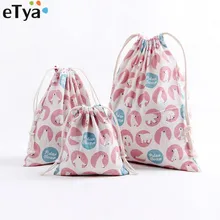 1 шт. Модная хлопковая сумка на шнурке женские косметички Кошелек для монет дорожная ткань Подарочная сумка для хранения упаковки
