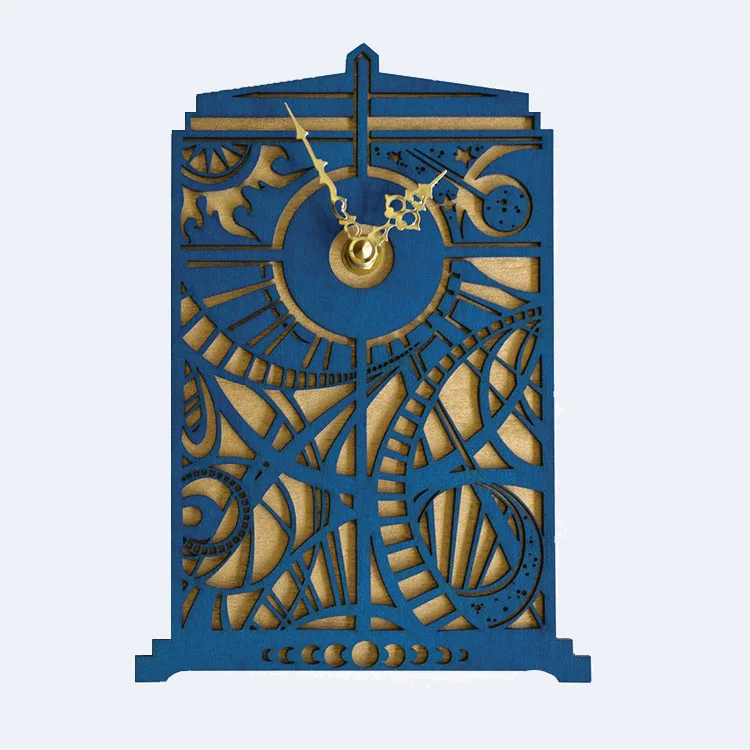 

Doctor Who Creative Wall Clock Dr. Metope Adornment Time Machine Home Decor