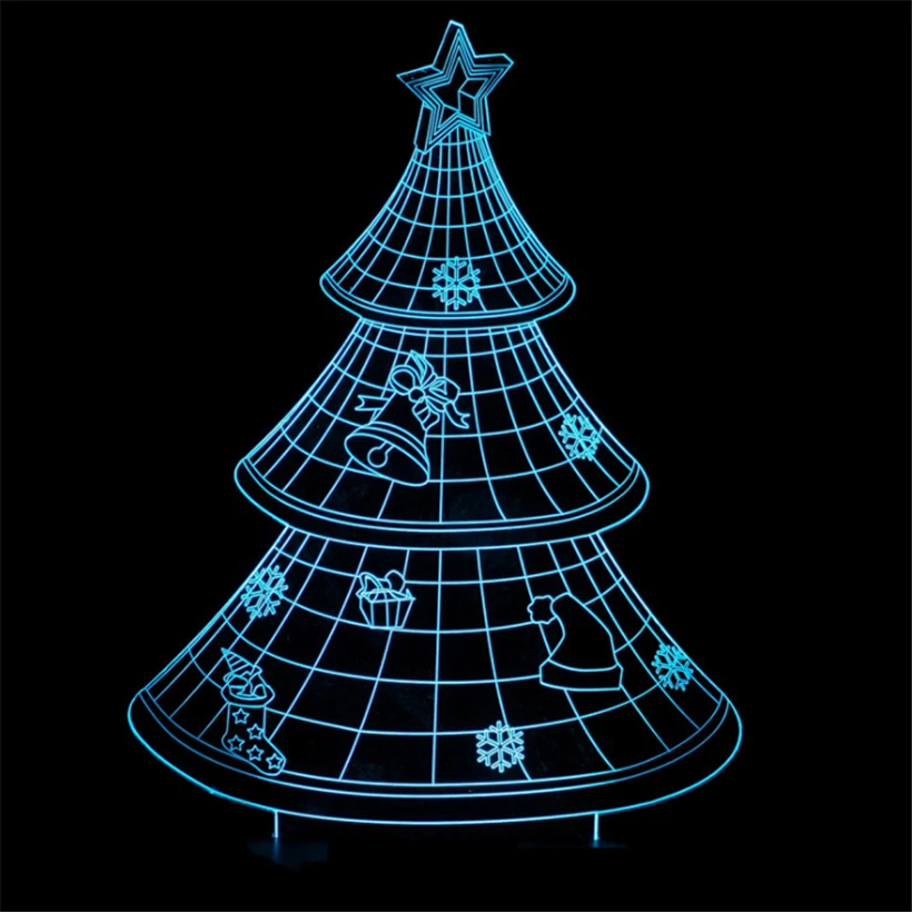 christmas 3D night light (4)