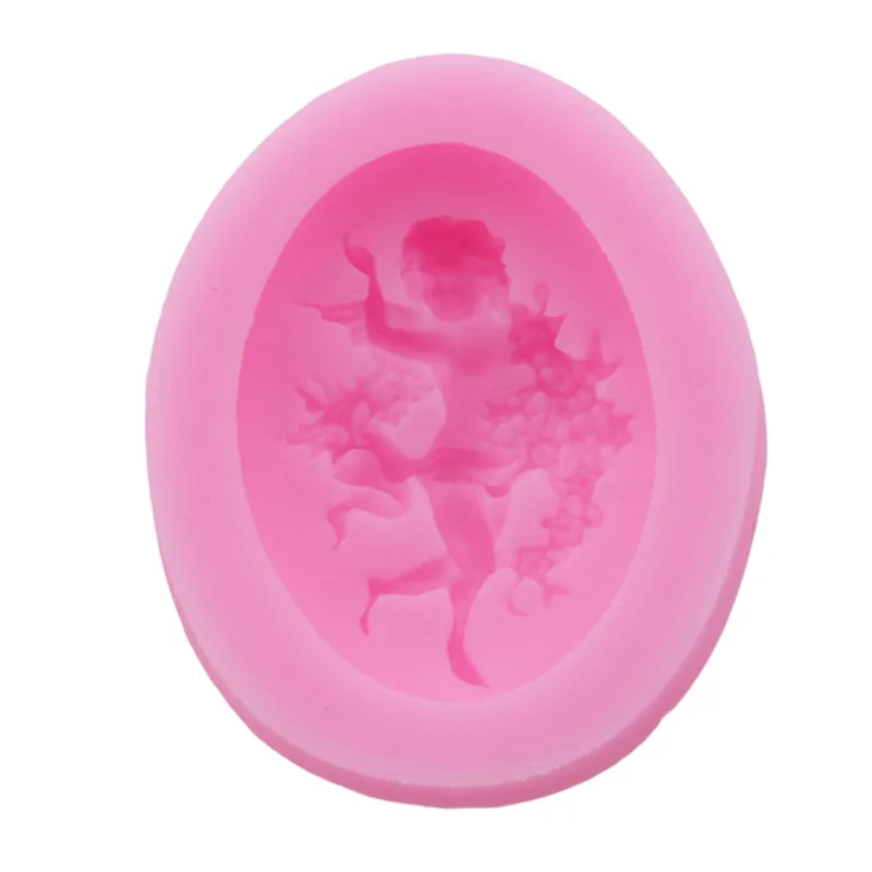 

DIY Silicone Molds For Cake Decorating Fondant Mold Soap Mini Angel Style Sugar Chocolate Mould Bakeware Kitchen Tool
