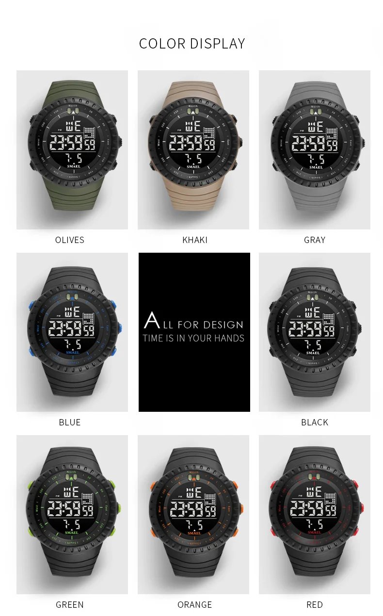 11.led watch waterproof
