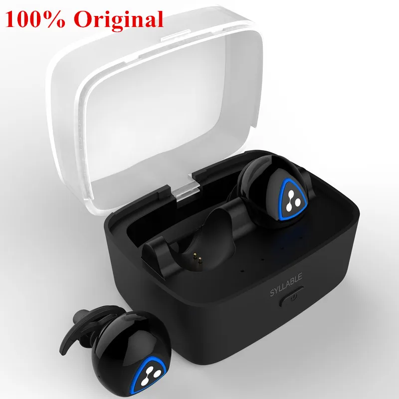

Syllable D900S Wireless Earphones Stereo Sport Bluetooth Headset Active Noise Canceling Earbuds Mini Wireless Bluetooth Earphone