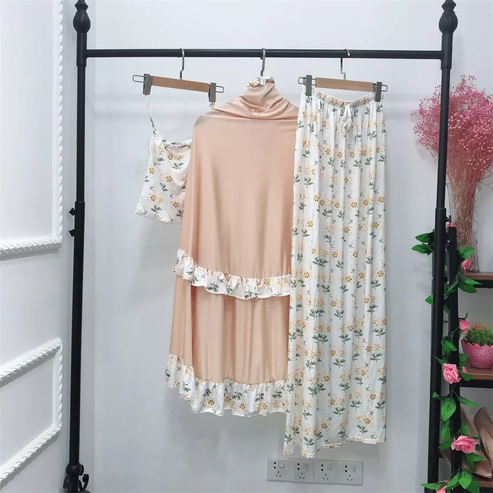 2019 Дизайнерская одежда из Дубая мусульманская jubahmurah набор baju kurung