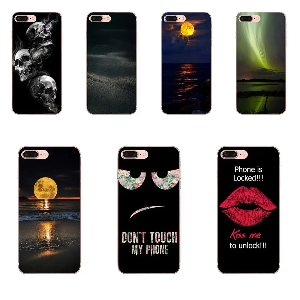 

Coque Phone Case Transparent Soft For Xiaomi Redmi Mi Note 7 8 9 SE Pro Lite Go Play Cartoon Print Floral Pattern