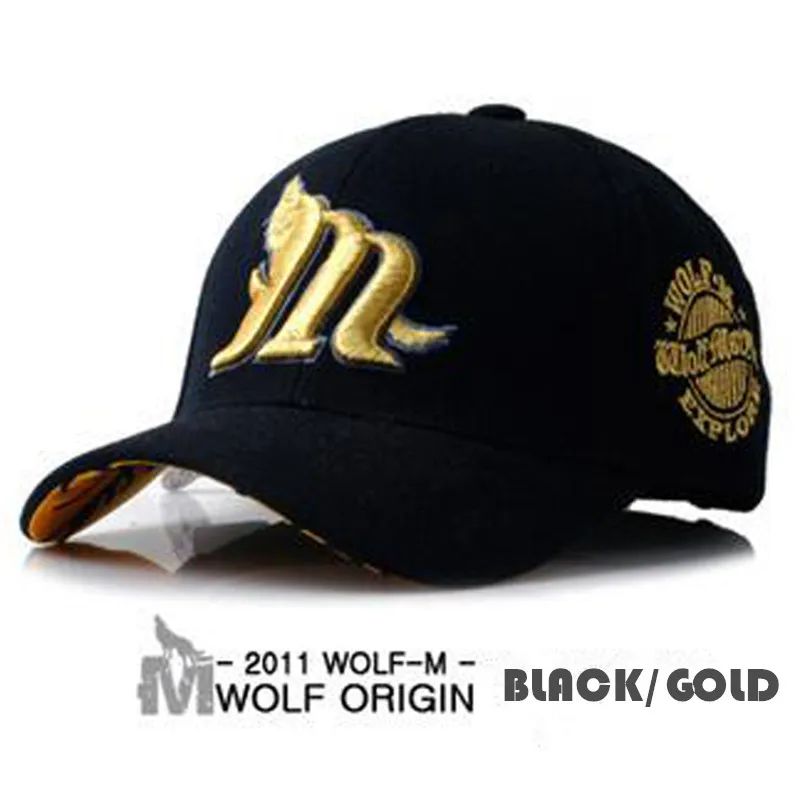 Long Keeper mujeres hombres Gorras de béisbol hombres SnapBack ajustable hueso algodón M Lobo sombreros headwear casual gorras beisbol B011