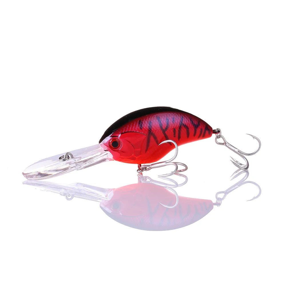 1 PCS 9 cm 12g العائمة الصيد السحر الغوص العميق اليابانية المتذبذب كرنك الطعم باس بايك Crankbait مع هوك 1 PCS 9 cm 12g العائمة الصيد السحر الغوص العميق اليابانية المتذبذب كرنك الطعم باس بايك Crankbait مع هوك